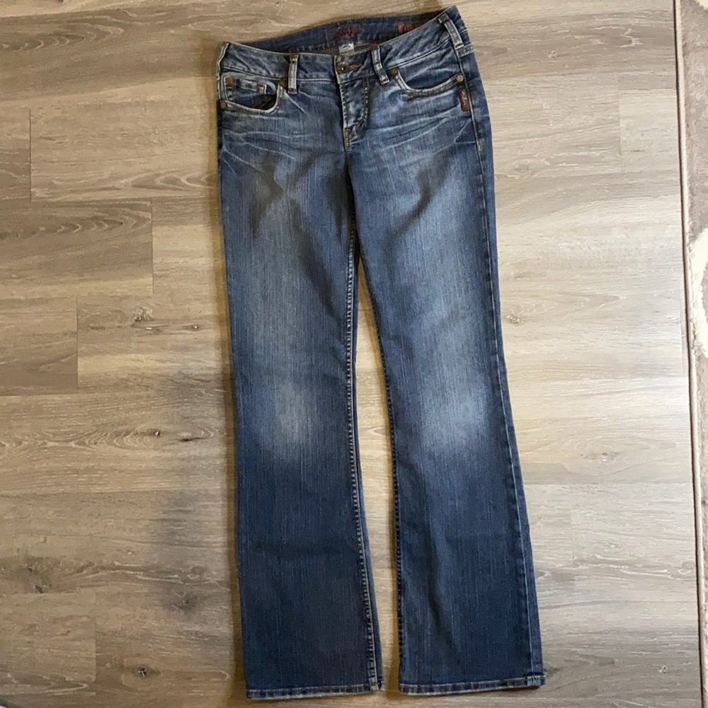 Women’s silver brand jeans size 29/33